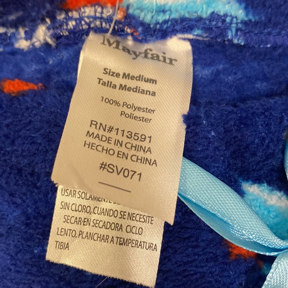 NWT sz M Mayfair plush lounge pants. Elastic waist w/ drawstring! - Picture 4 of 5